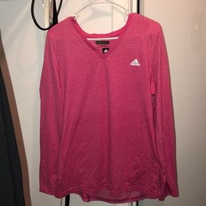 Pink Polka Dot Adidas Shirt